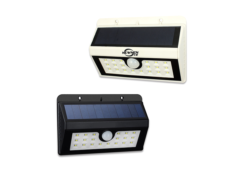 2570# 太阳能感应LED壁灯-20LED